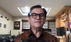 Guru Besar Ilmu Kesehatan Anak Fakultas Kedokteran Universitas Padjadjaran Prof. Dr. Dwi Prasetyo memberikan cara mencegah Hepatitis misterius akut yang menyerang anak-anak. (humas Unpad)