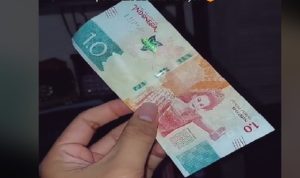 Uang baru dengan pecahan 1.0 yang viral di sosial media Tiktok