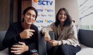 Junior Roberts dan Callista Arum saat wawancara virtual