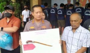 Polisi membeberkan hasil pengungkapan kasus pengeroyokan terhadpa pesilat Bandung yang tewas dikeroyok 8 orang. (ist)