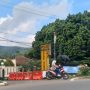 Kantor Polsek Nagreg di Kecamatan Nagreg, Kabupaten Bandung. Terlihat tenang dan kondusif, karena angka kriminalistas diwilayah tersebut menurun. (Yanuar/Jabar Ekspres)