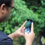 Memori besar 256GB Galaxy A73 5G bikin leluasa simpan semua foto dan video selama liburan seru di alam bebas