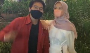 Tangkapan layar, postingan Nabila Ishma yang diduga netizen sebagai kekasih Eril. (instagram @nabilaishma)