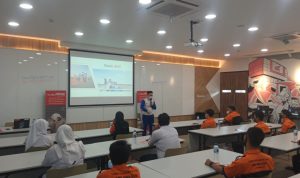 Jalannya pelatihan safety riding yang diselenggarakan PT DAM. (ist)