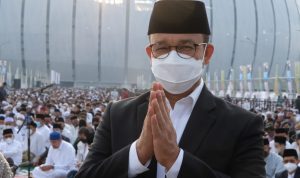 Pesan Mengharukan Anies Baswedan Setelah Salat Idulfitri di JIS