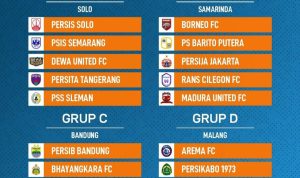 Piala Presiden 2022 Siap Digelar, Persib Bandung Berada dalam Grup Neraka
