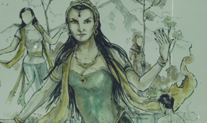 Mengenal Badarawuhi, Sosok yang Diangkat dalam Film KKN Desa Penari Ilustrasi Badarawuhi (Youtube: GARIS SEJARAH)