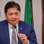 Menteri Koordinator Airlangga Hartarto ketika menjelaskan kondisi perekonomian di Indonesia kepada Perdana menteri Belanda