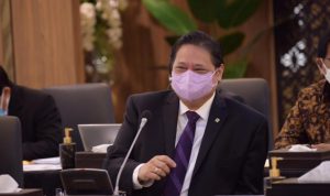 Menteri Koordinator Airlangga Hartarto menyampaikan mengenai perkembangan ekonomi Indonesia yang mengalami pertumbuhan signifikan.