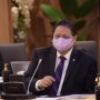 Menteri Koordinator Airlangga Hartarto menyampaikan mengenai perkembangan ekonomi Indonesia yang mengalami pertumbuhan signifikan.