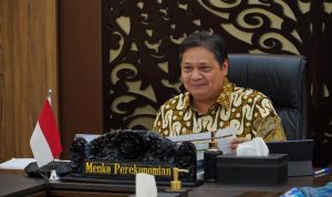 Menteri Koordinator Bidang Perekonomian (Menko) Airlangga Hartarto.