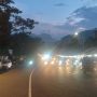 Peningkatan volume kendaraan di Jalan Lingkar Barat Nagreg ramai lancar. (Yanuar/Jabar Ekspres)