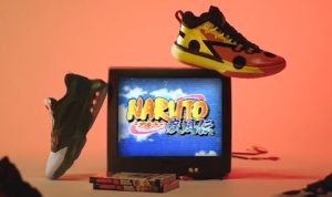 Sepatu Jordan X Naruto (Twitter: Jordan)