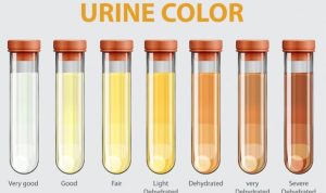 Perhatikan Warna Urin Anda! Ini Mengidentifikasi Masalah Kesehatan Ilustrasi warna urin (Freepik)