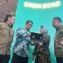 Direktur Manajemen Risiko BNI David Pirzada, Direktur Treasury dan International BNI Henry Panjaitan, Wakil Direktur Utama BNI Adi Sulistyowati, dan Direktur Bisnis UMKM BNI Muhammad Iqbal dalam Public Expose Penawarkan Obligasi Korporasi Berwawasan Lingkungan (green bond) I BNI Tahun 2022, Rabu (11/5).