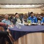 Halal bi Halal DPD Korps Alumni KNPI Jabar dihadiri oleh alumni KNPI kabupaten/kota di Jabar dan pusat hingga sejumlah organisasi masyarakat (ormas) dan lembaga swadaya masyarakat (LSM).