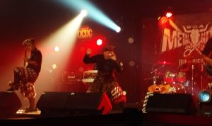 Ludicia saat tampil di Final Show W:O:A Metal Battle Indonesia 2022. (Foto: Nurrani Rusmana/Jabar Ekspres)