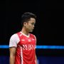 Anthony Sinisuka Ginting di Thomas Cup 2022. (Foto: PBSI)