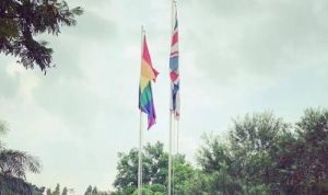 Bendera LGBT Berkibar di Kedubes Inggris, GMPI: Tak Menghormati Pancasila