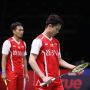 Mohammad Ahsan/Kevin Sanjaya Sukamuljo saat bermain di Piala Thomas 2022. (Foto: Humas PP PBSI)