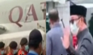 Jenazah Eril Tiba di Tanah Air, Ridwan Kamil Penuh Ketegaran TANGKAPAN LAYAR: Saat Jenazah Eril, putra sulung Ridwan Kamil tiba di Tanah Air. (Instagram: @ridwankamil)