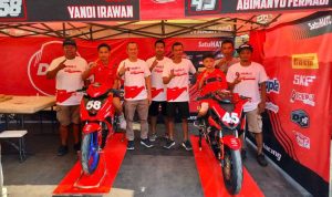 Honda Daya Jayadi racing team menyiapkan pebalapnya untuk ajang Kejurnas OnePrix 2022 (ist)