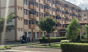 Bangunan rusunawa Rancaekek, Kabupaten Bandung. (Yanuar/Jabar Ekspres)