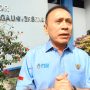 Ketum PSSI, Mochamad Iriawan (Iwan Bule) seusia meninjau tempat TC Timnas di UPI, Kota Bandung. Senin (13/6). Foto. Sandi Nugraha