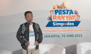 Komitmen Dukung UMKM, BRI Hadirkan Pesta Rakyat Simpedes 2022 Direktur Bisnis Mikro BRI Supari mengungkapkan bahwa BRI hadir lewat Pesta Rakyat Simpedes (PRS) 2022 untuk meningkatkan literasi keuangan masyarakat,