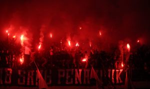 Polisi Ungkap Penyebab Meninggalnya 2 Bobotoh di GBLA Eforia Bobotoh saat laga Persib Vs Persebaya pada Jum'at (17/6) malam. Foto. Deni Jabar Ekspres.