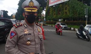 Kasat Lantas Polresta Bogor Kota Kompol Galih Apria, ungkap mengenai CCTV tersembunyi. FOTO; Yudha Prananda