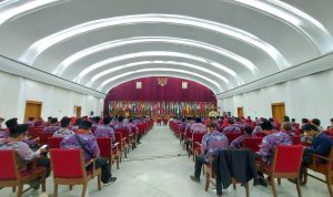 Pengelola PPDI hadir sebanyak 90 persen untuk mengikuti pelantikan Pengurus Nasional di Gedung Merdeka Indonesia, Kota Bandung, Minggu (6/5). (Arvi/Jabar Ekspres)