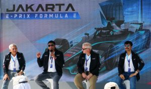 Indosat Ooredoo Hutchison saat Jadi Official 5G Partner Jakarta E-Prix 2022.