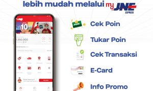 Tampilan My JNE yang berikan kemudahan akses untuk JNE Loyalty Card (ist)