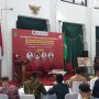 Kadis Kominfo Jawa Barat, Ika Mardiah saat memberikan sambutan sekaligus mengapresiasi kepada film Kabayan milenial di Hari Lahir Pancasila. Rabu (1/6). (Foto: Sandi Nugraha/Jabar Ekspres)