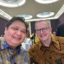 Menko Airlangga Hartarto bersama PM Australia