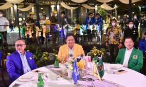 Airlangga Hartarto menuturkan, KIB sudah sepakat tidak akan mengusung Capres mapun Cawapres yang berasal dari luar partai