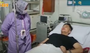 Irfan Hakim saat di rumah sakit (youtube deHakims)