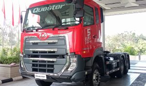 UD Trucks Quester Euro5 Sambut Berlakunya Regulasi Kendaraan Diesel Quester Euro5 resmi dirilis UD Trucks di Indonesia.