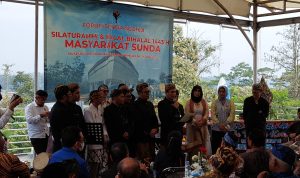 Bahas Nasib Orang Sunda di Panggung Politik, Ratusan Tokoh Hadir di Kongres Sunda 2022 Ratusan tokoh Sunda hadir dalam pertemuan Kongres Sunda 2022 di Museum Galeri Bahari, Batujajar, Kabupaten Bandung Barat. (Istimewa)