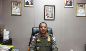 Kepala Satuan Polisi Pamong Praja (Kasatpol PP) Kota Bandung, Rasdian Setiadi. (Nizar/Jabar Ekspres)
