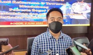 Kasat Reskrim Polresta Bogor Kota Kompol Dhoni Erwanto. (Yudha Prananda)