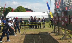 Berjibun Peminat, Lempar Pisau Diusulkan Jadi Cabang Olahraga Nasional
