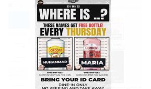 Holywings gunakan nama Muhammad dan Maria untuk promosikan minuman beralkohol. (Instagram: @Holywings)