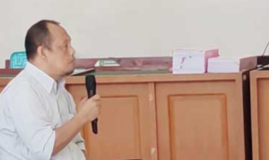 Dana BOS Digunakan Judi Online, Mantan Kepala SMA Negeri Jual Rumah untuk Ganti Febri Susanto menjalani sidang di Pengadilan Tipikor PN Palembang tentang korupsi dana BOS, Selasa (28/6). (Sumeks.co)