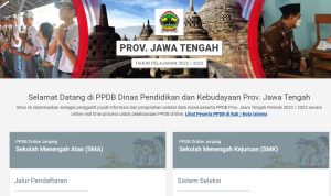 Link PPDB Jateng 2022 Online, Simak Cara Pendaftaran dan Ketentuannya