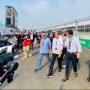 Presiden Jokowi Hadiri Formula E, Disambut Oleh Orang-Orang Penting Ini