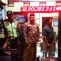Konsidi di Polsek Bayah, Saat Pria yang Mengaku Dewa Matahari diamankan di loaksi tersebut.