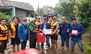 BRI salurkan bantuan untuk korban banjir. (ist)
