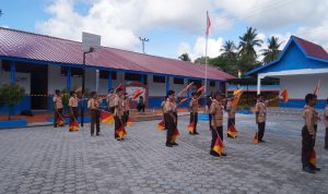 Siswa SDN 006 Bandarsyah, Natuna kini bisa menikmati sekolah yang sudah di renovasi oleh BRI melalui program "Ini Sekolahku". (ist)
